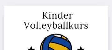 Kinder Volleyballkurs